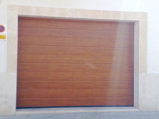 Puerta para cochera 